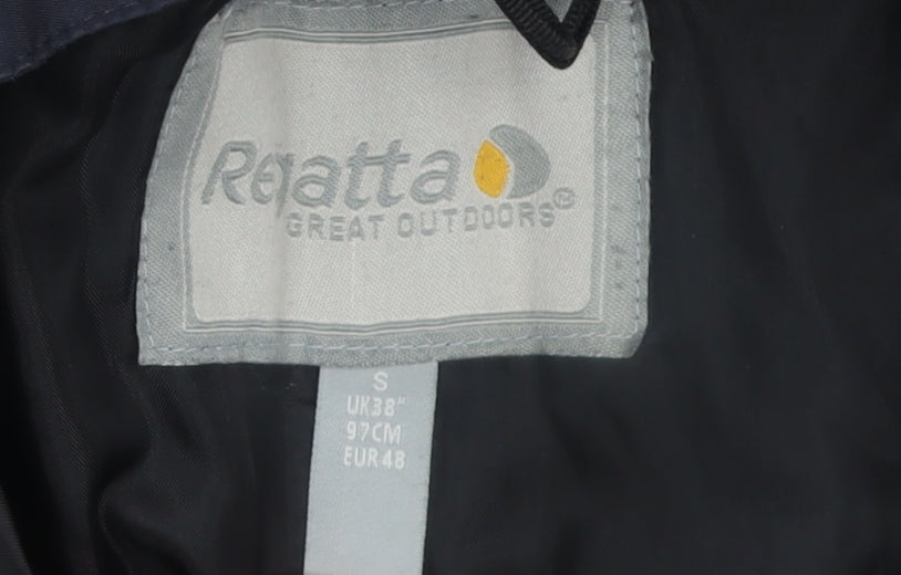 Regatta Men's Blue Waterproof Hooded Parka Jacket Size S