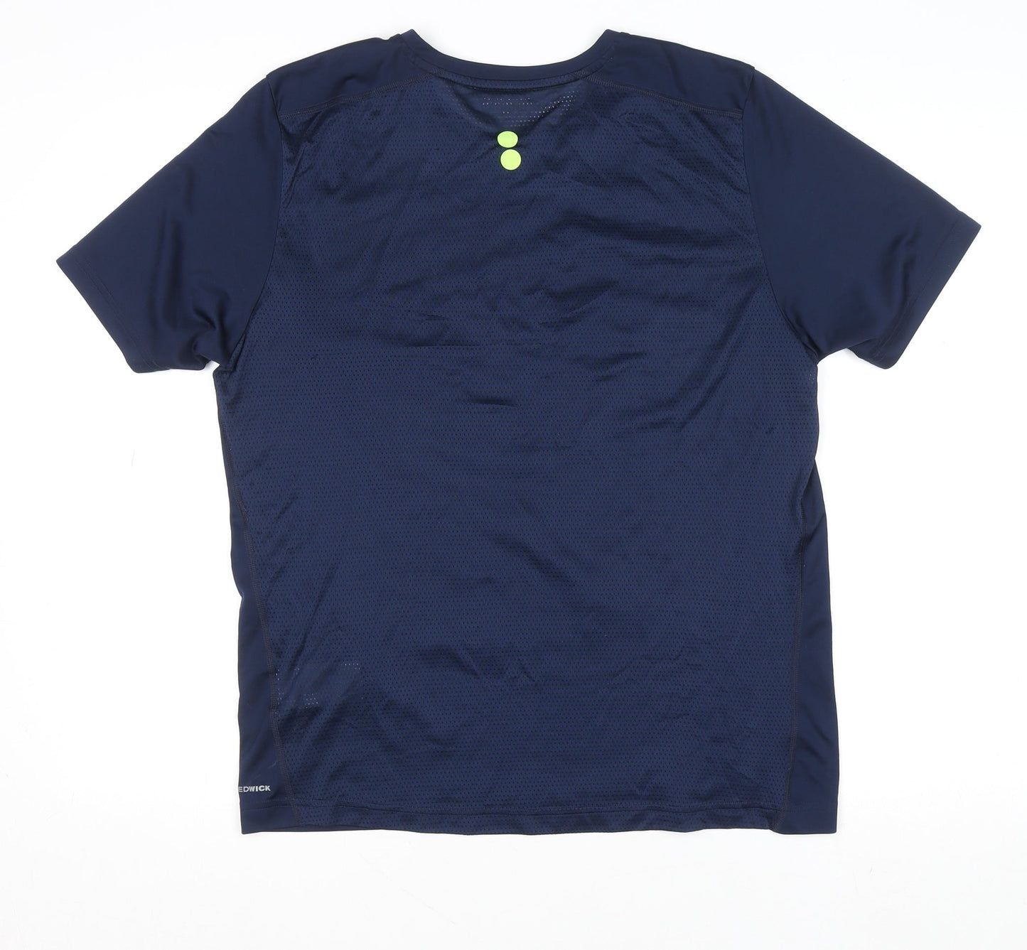 Reebok Men's Blue Graphic Print Sports T-Shirt Size M
