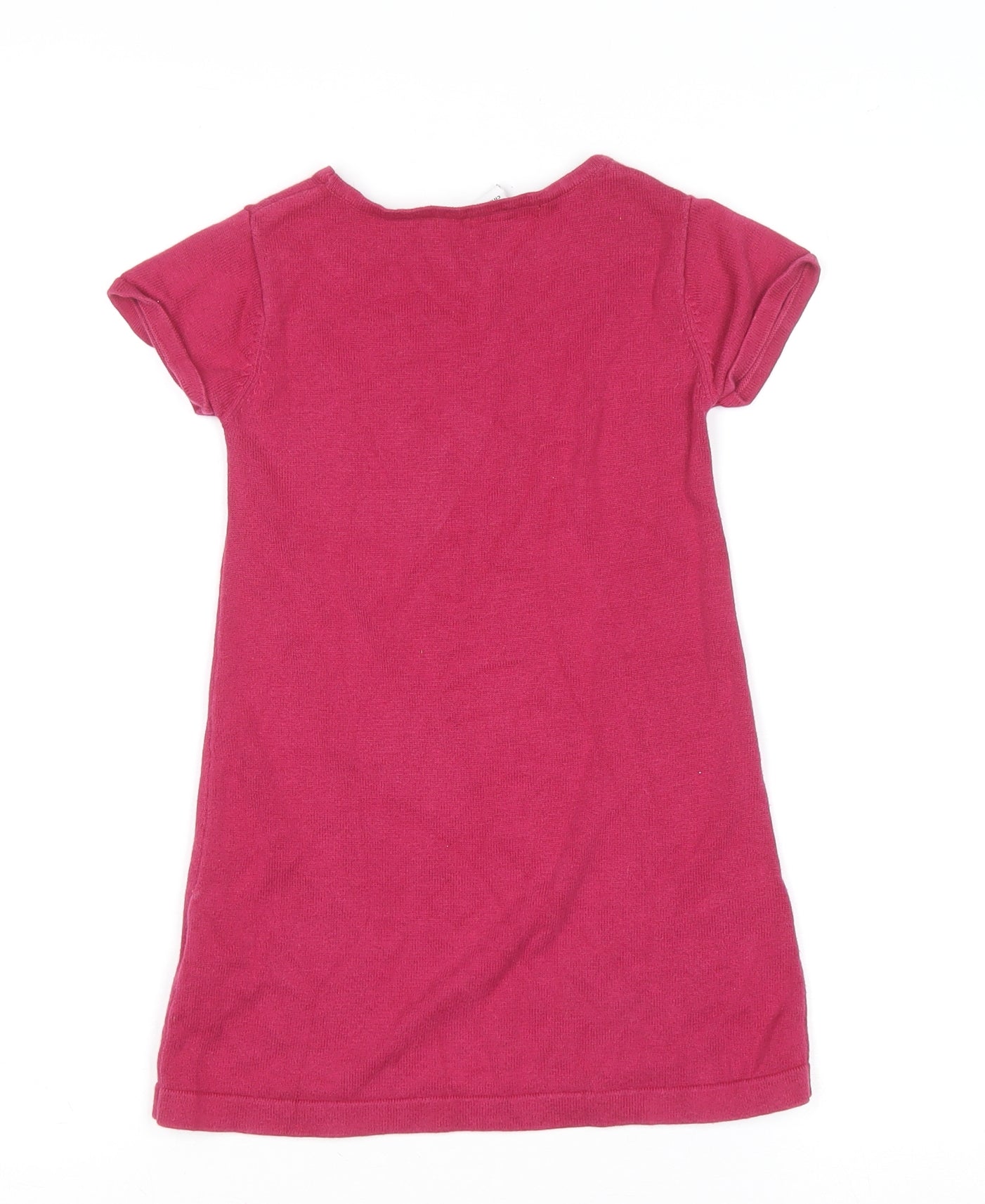 H&M Girls Pink Minnie Mouse T-Shirt Disney Short Sleeve 5-6 Years