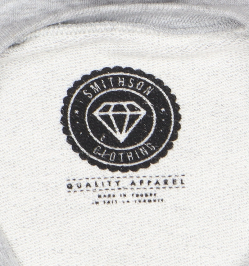 Smithson Clothing Women's Grey 'Je T’aime' Graphic Sweatshirt Size S