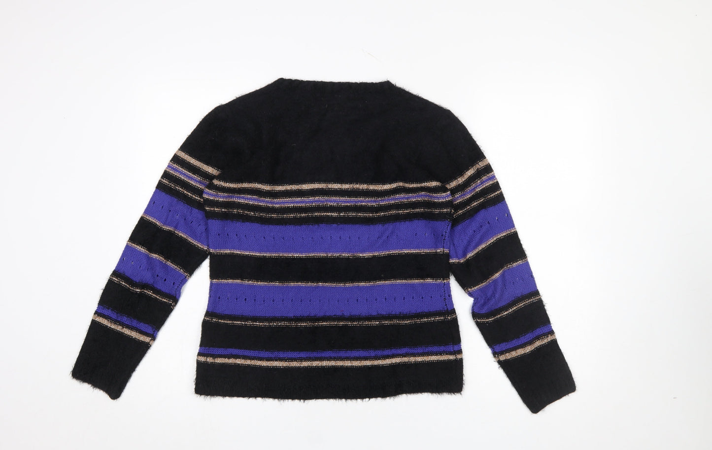 Alexara Women's Multicoloured Striped Knit Jumper Size S