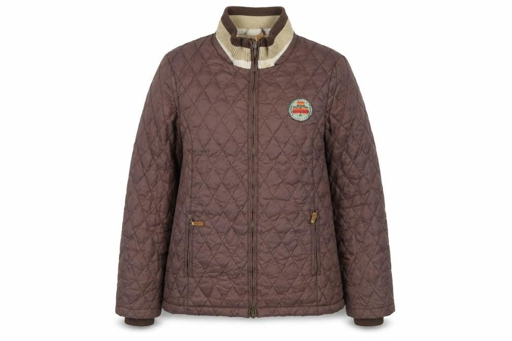 Horseware Ireland Brown Quilted Women's Jacket L Outdoor Style