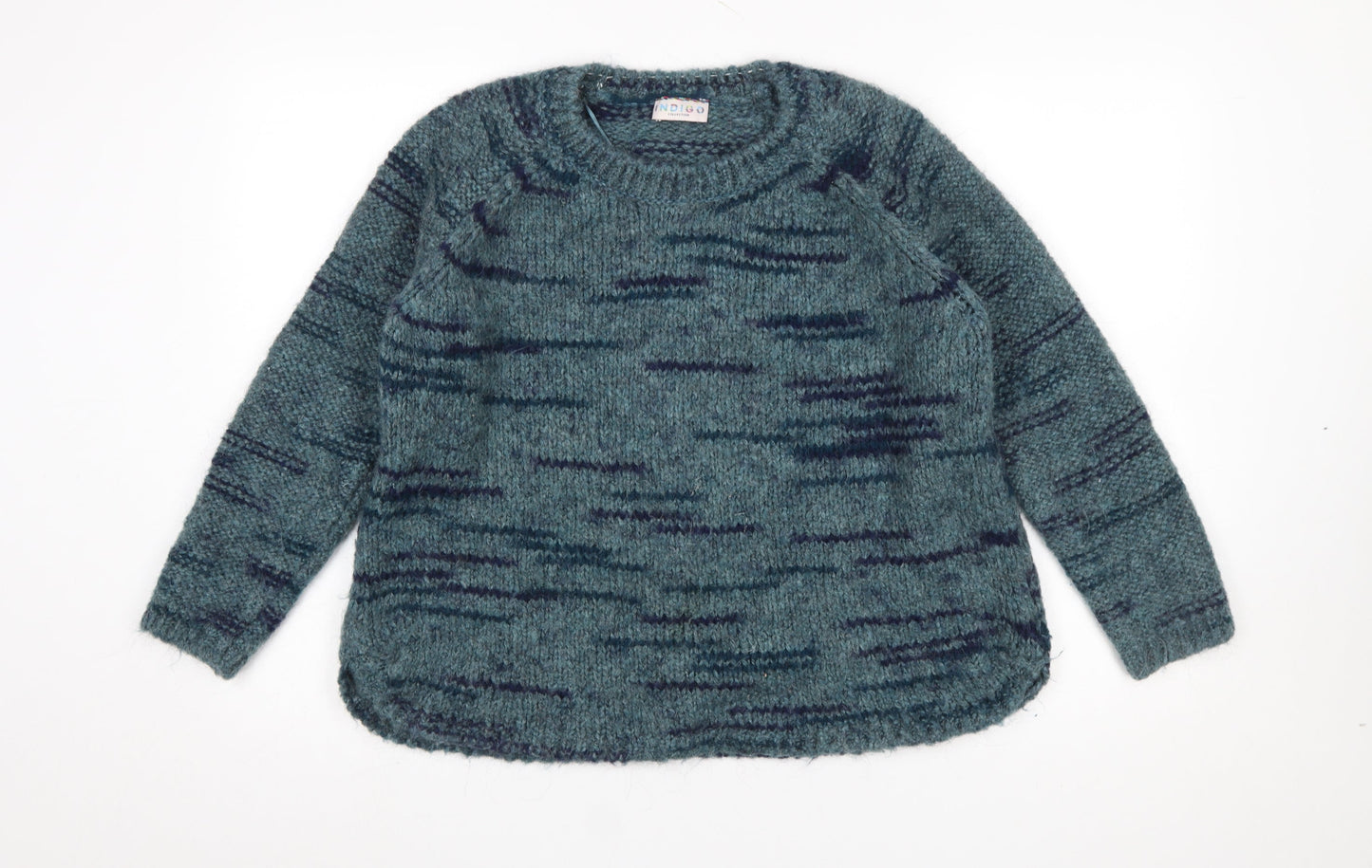 Marks and Spencer Women’s Blue Mohair Knit Jumper Size 16