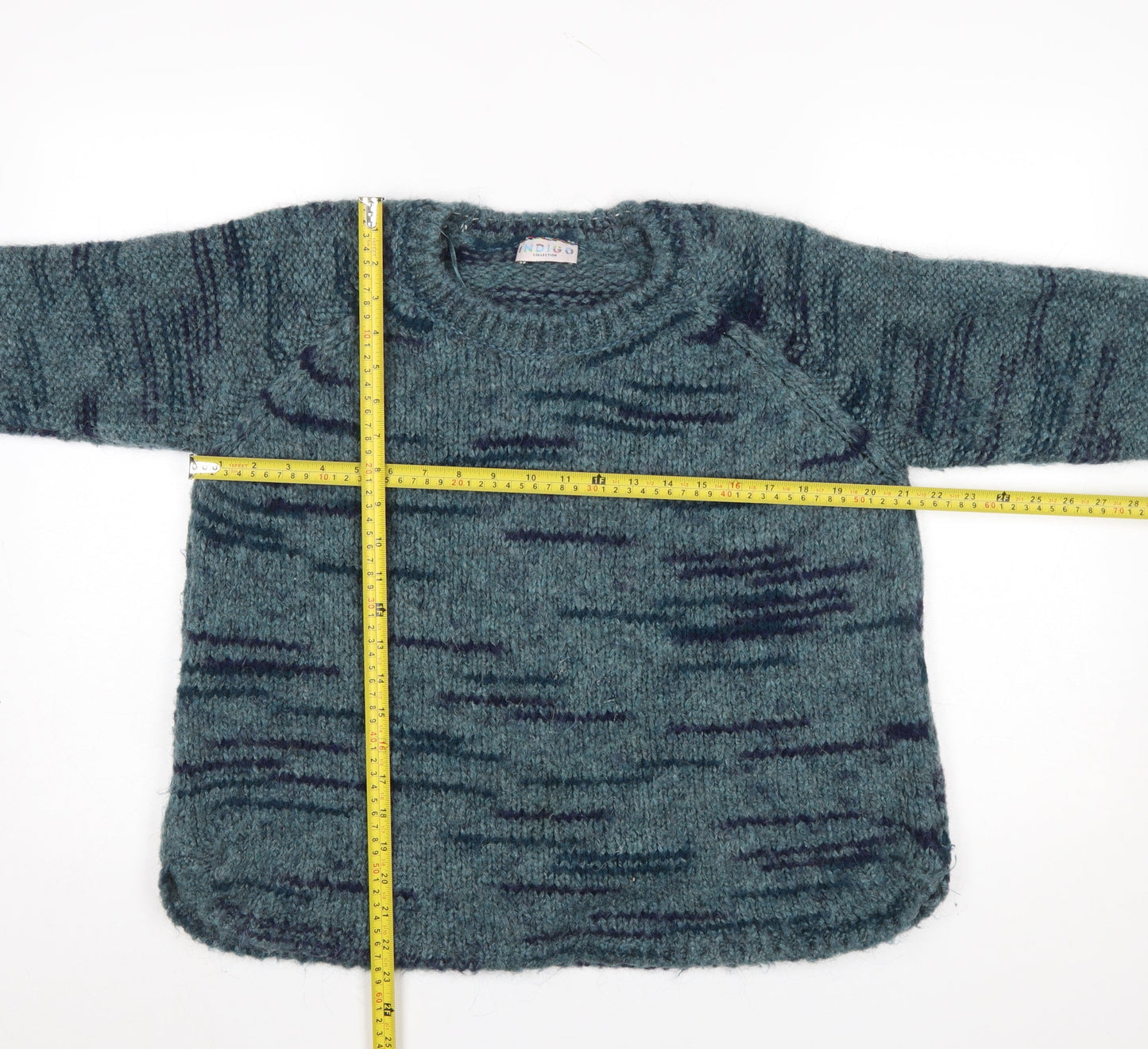 Marks and Spencer Women’s Blue Mohair Knit Jumper Size 16