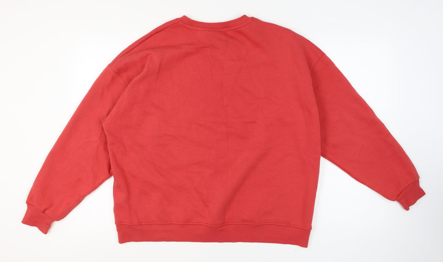 Primark Betty Boop Red Women's M Crew Neck Pullover Jumper