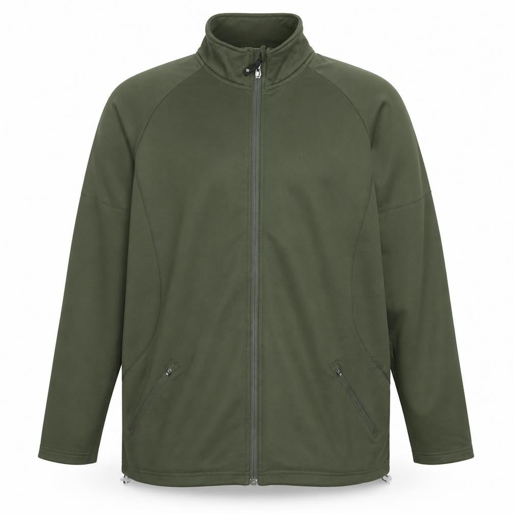 Sunuce Men's Green Full Zip Fleece Jacket 2XL