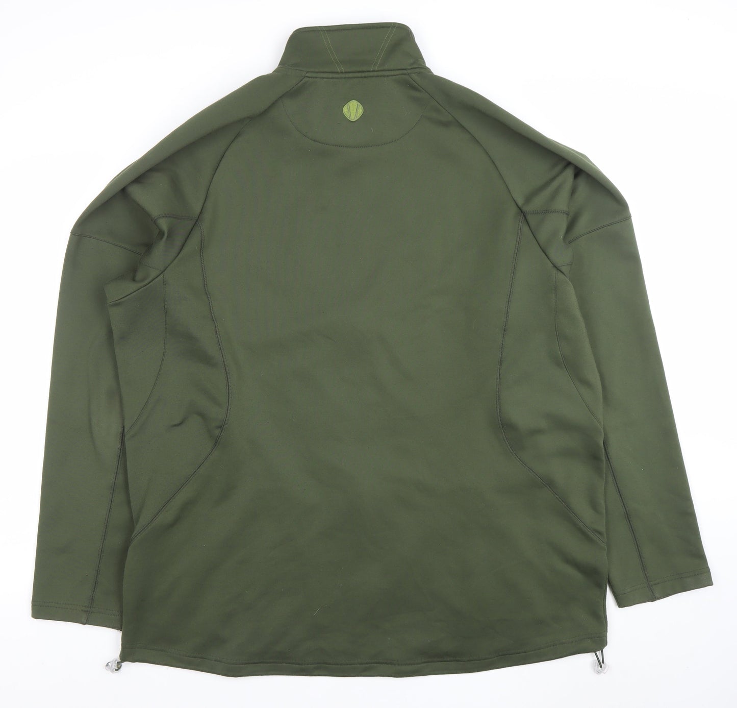 Sunuce Men's Green Full Zip Fleece Jacket 2XL