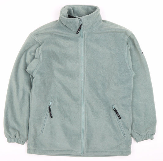 Jack Murphy Men’s Green Fleece Full Zip Outdoor Jacket Size S