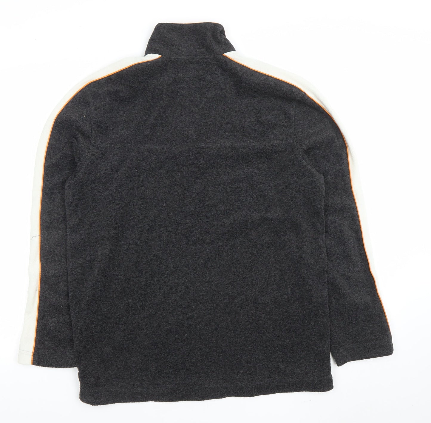Active Sports Men's Black Fleece Half Zip Sweatshirt Size M