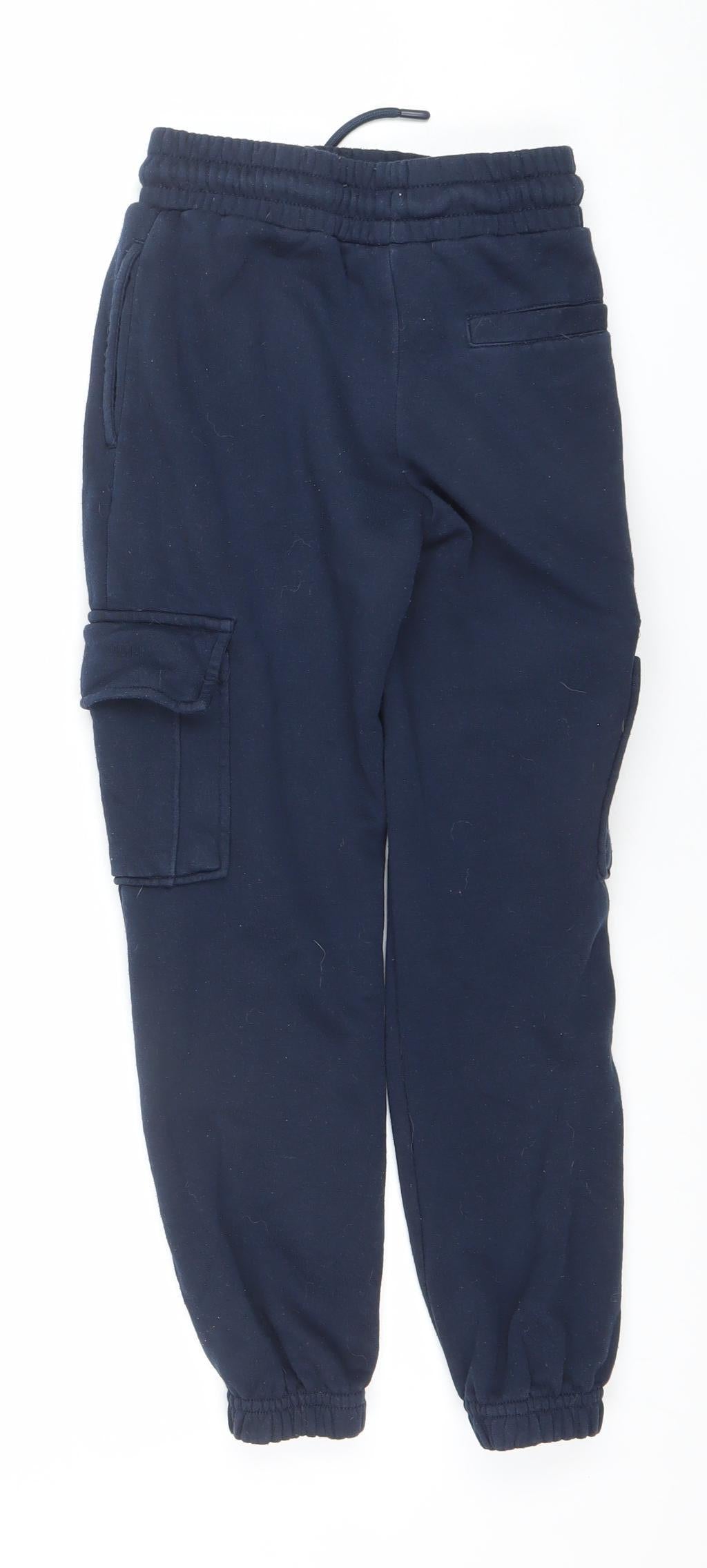 NBA Boys Blue 8-9 Years Jogger Sweatpants Fleece Activewear Trousers