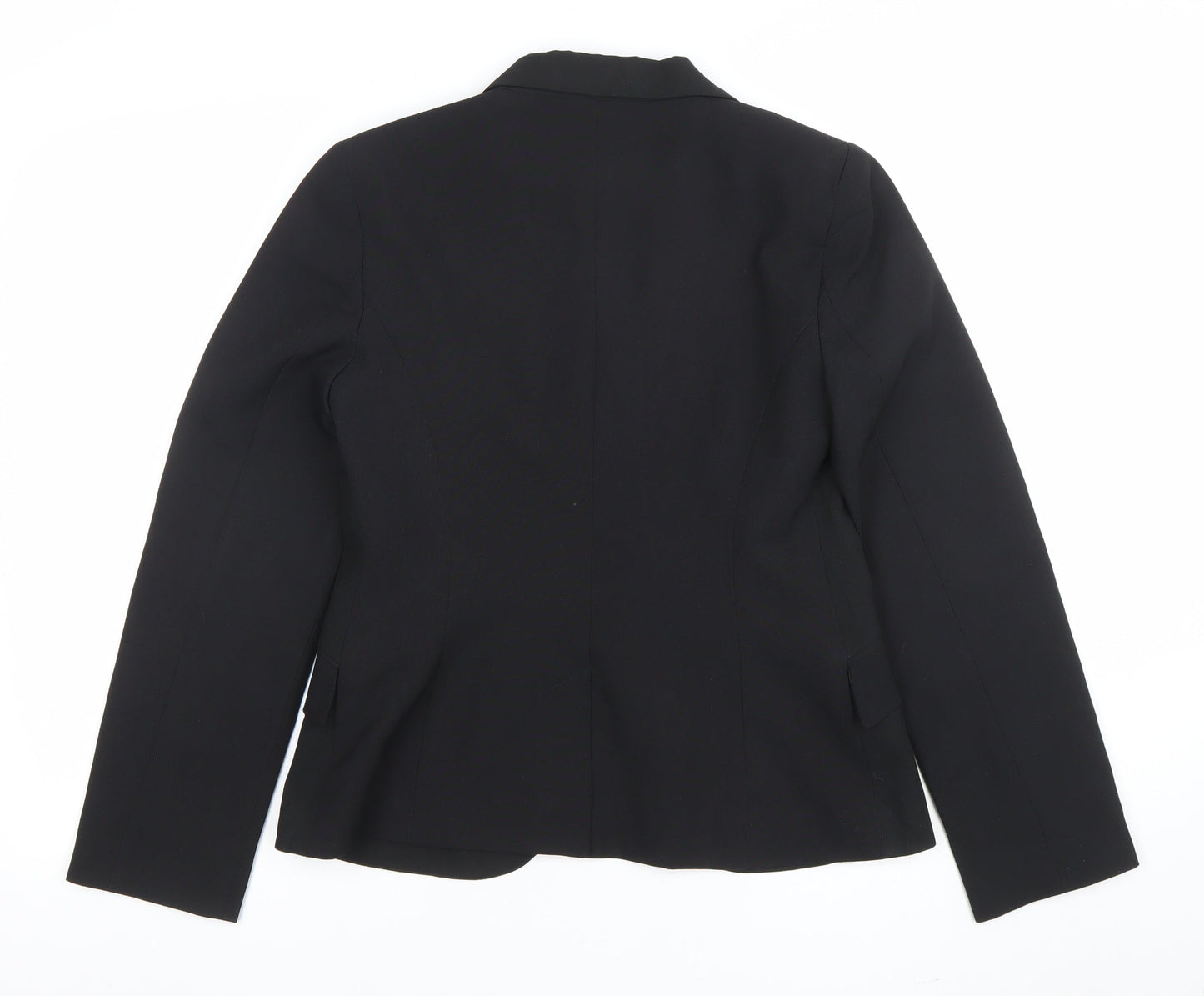 Bay Women's Black Size 12 Tailored Single-Breasted Blazer