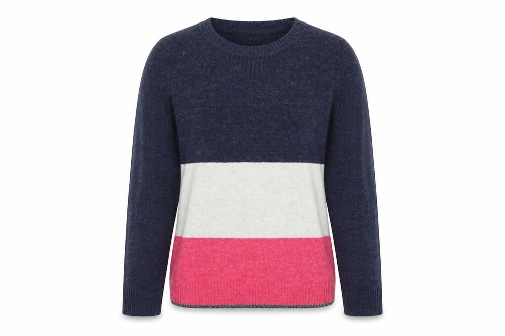 Gap Women’s Multicoloured Cotton Crew Neck Jumper L