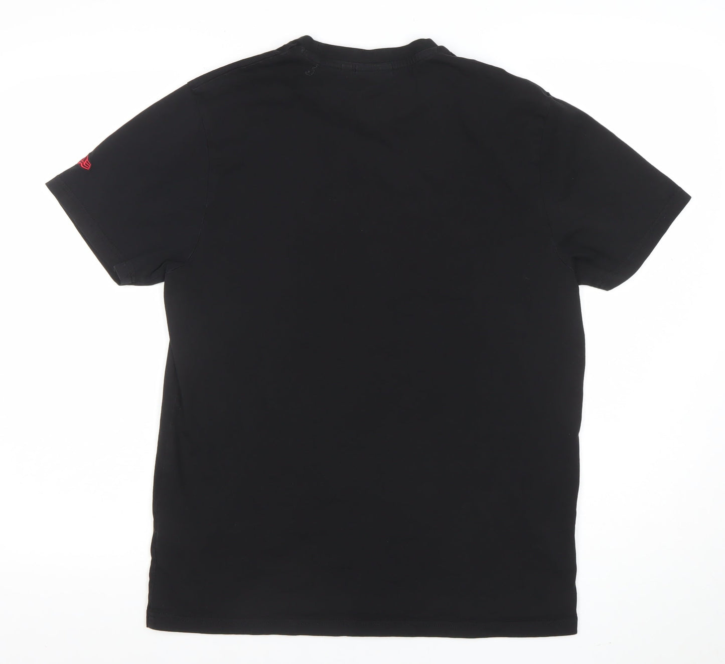 New Era Men’s Black Chicago Bulls Crew Neck Short Sleeve T-Shirt M