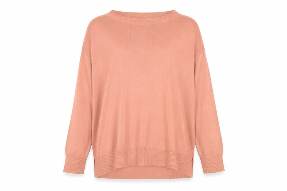 Encuentro Women’s Pink Knit Pullover Jumper Size S