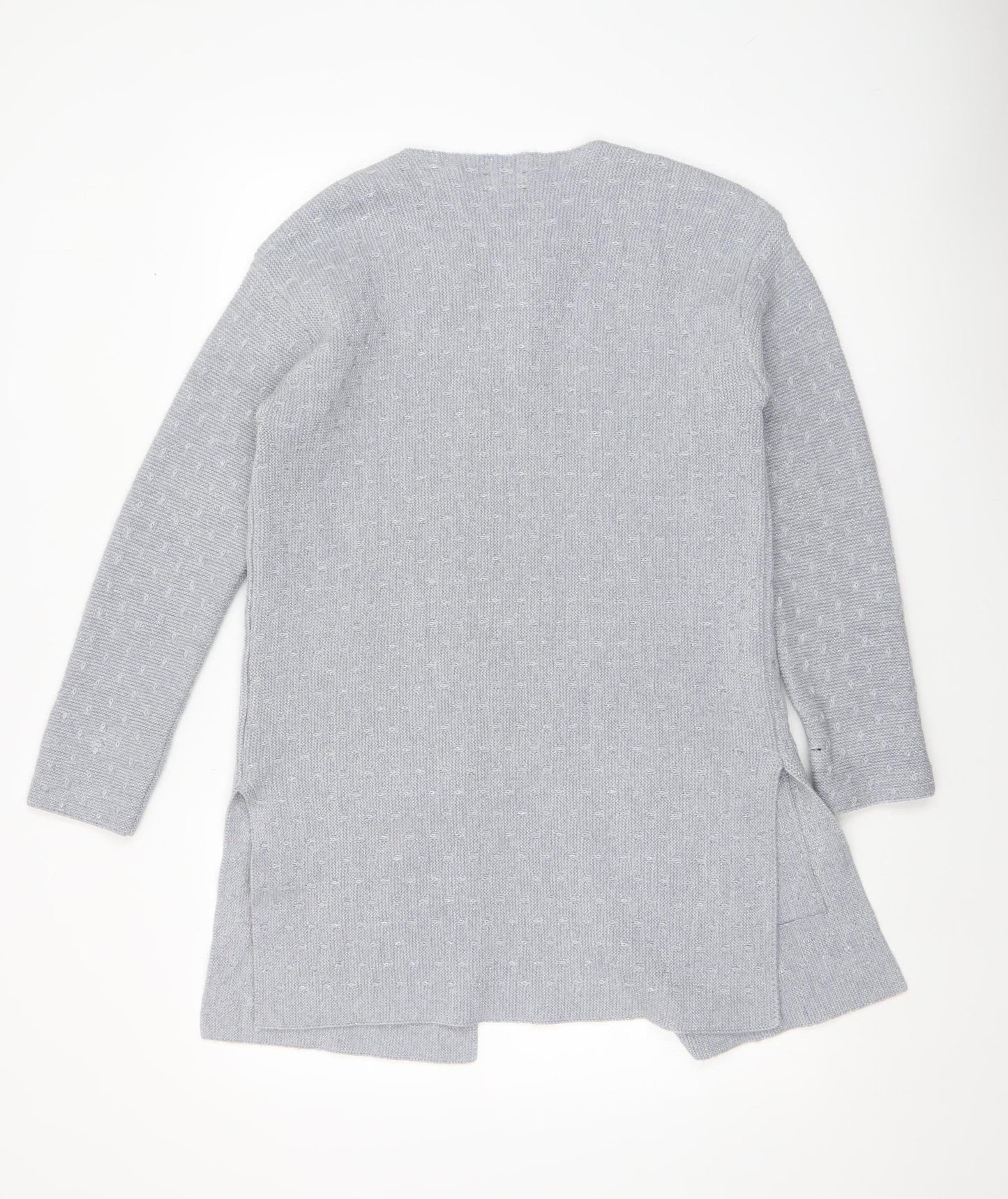 Modern Rarity Women’s Grey Long Cardigan S Wool Blend