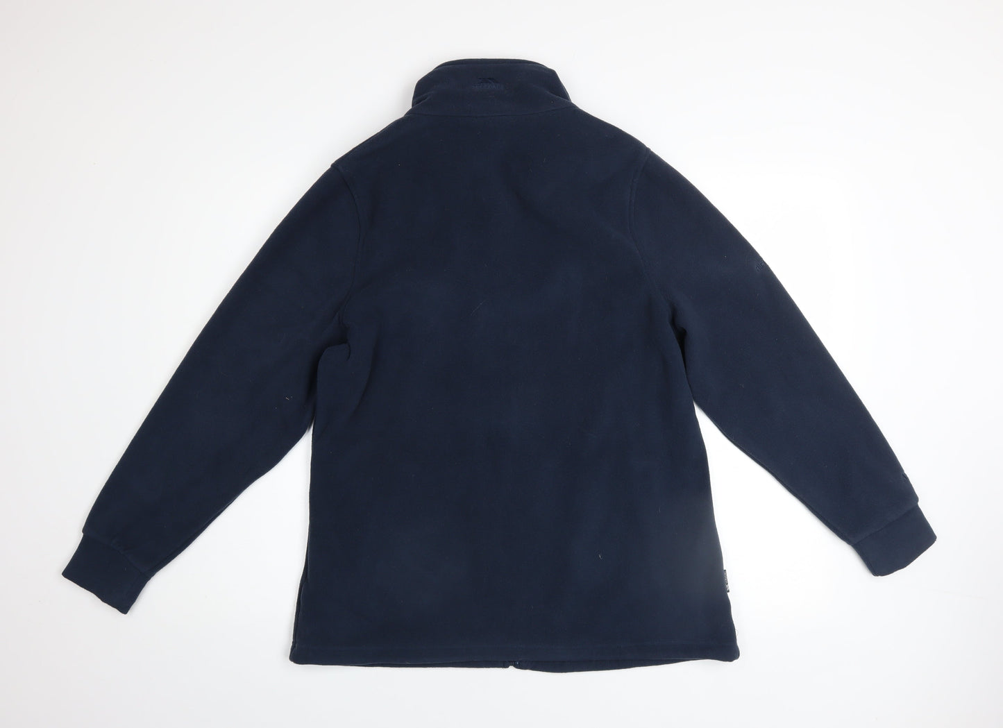 Trespass Women Blue Fleece Full Zip Jacket Size 12 Outdoor Warm