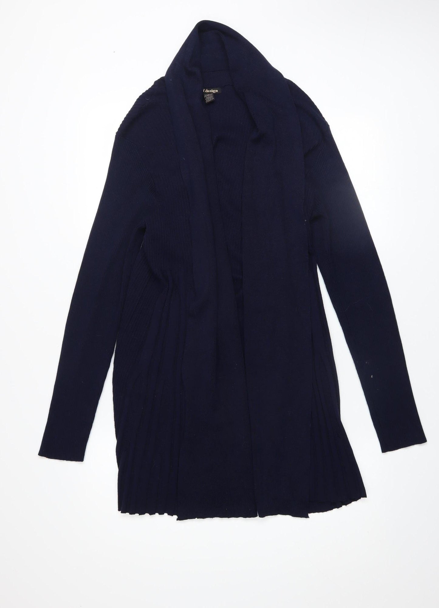 BY design Women's Blue Long Sleeve Knit Cardigan Size L