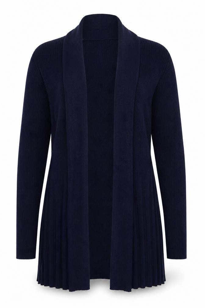 BY design Women's Blue Long Sleeve Knit Cardigan Size L