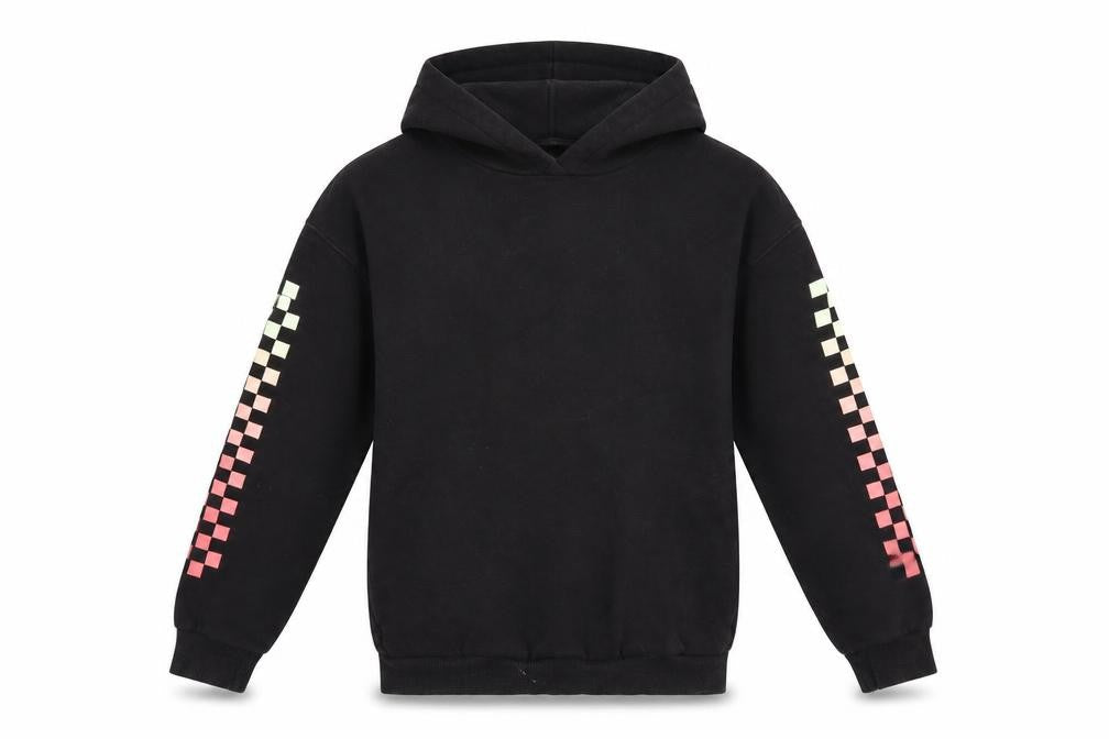 Marks & Spencer Boys Black Graphic Pullover Hoodie 13 Years