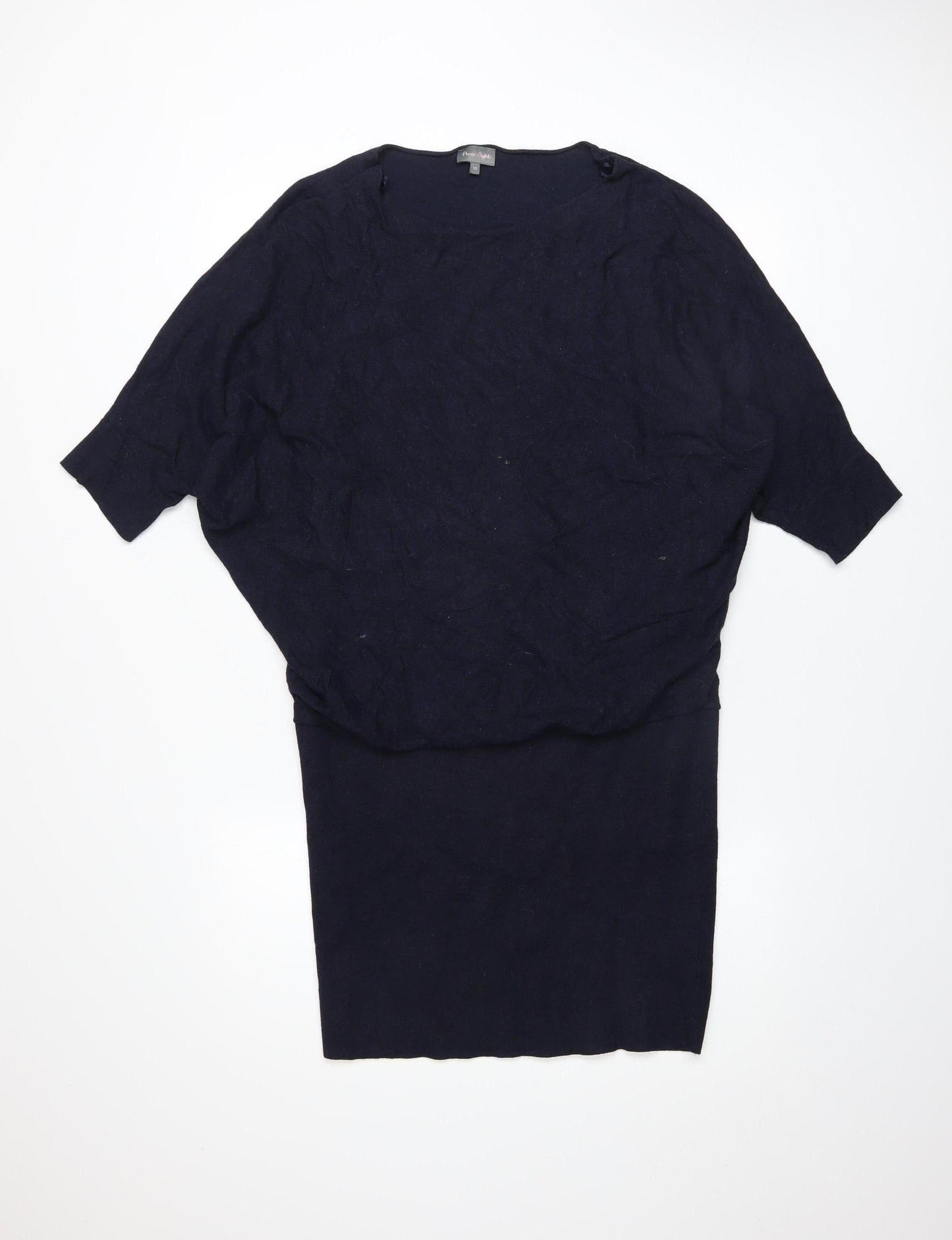 Phase Eight Women Blue Size 10 Knit Bodycon Dress