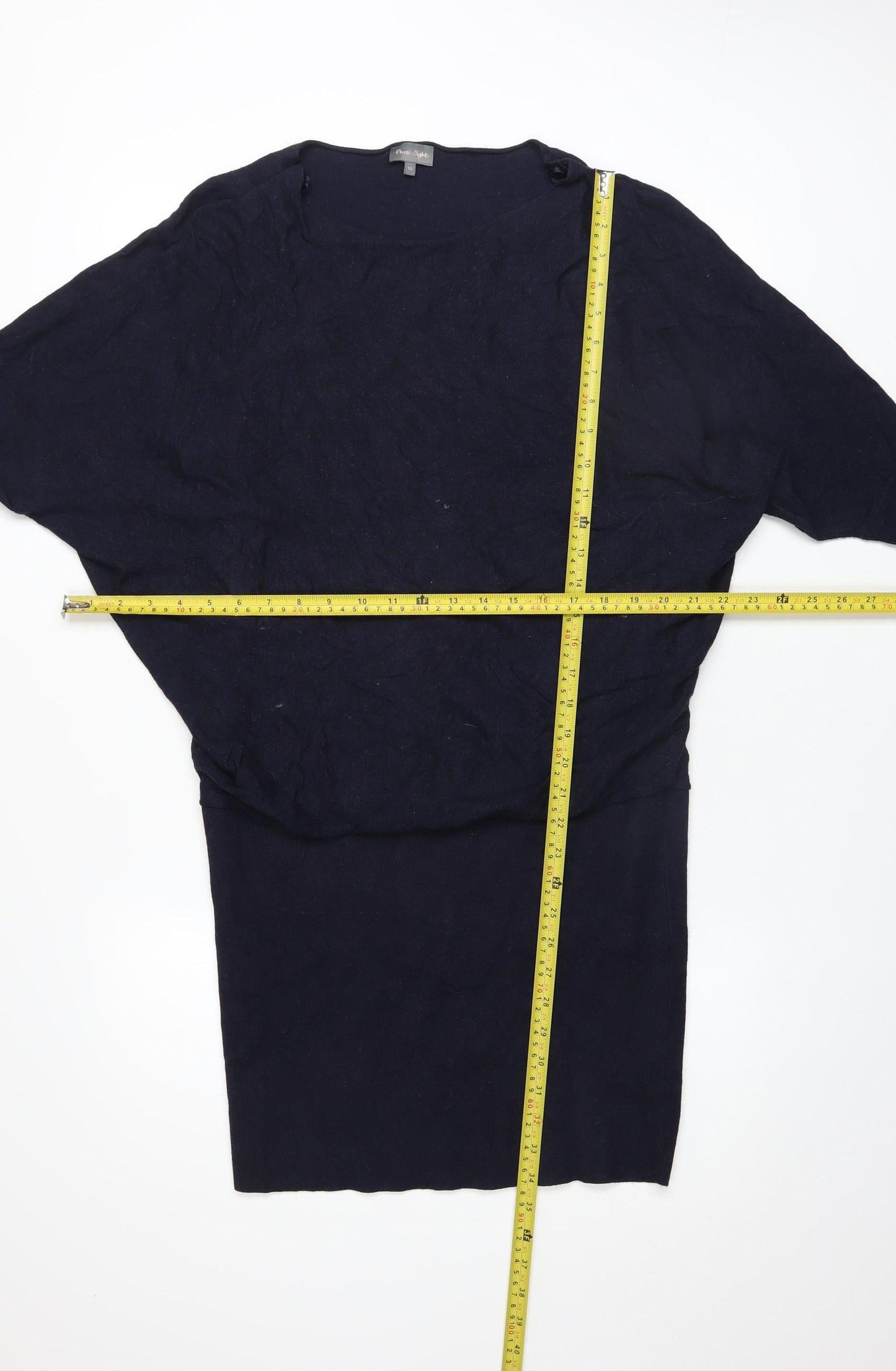 Phase Eight Women Blue Size 10 Knit Bodycon Dress
