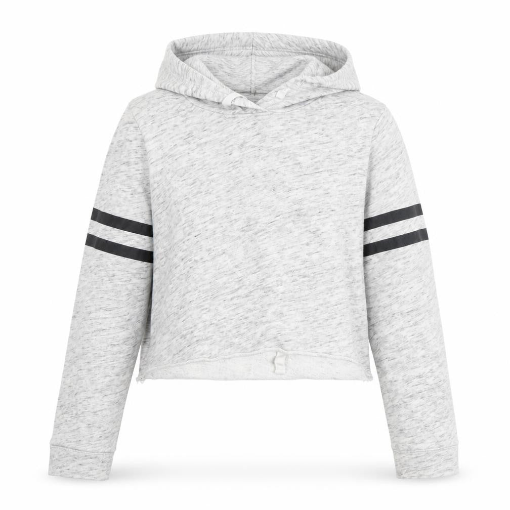 Hollister Women’s Grey Pullover Hoodie Small Cotton Blend