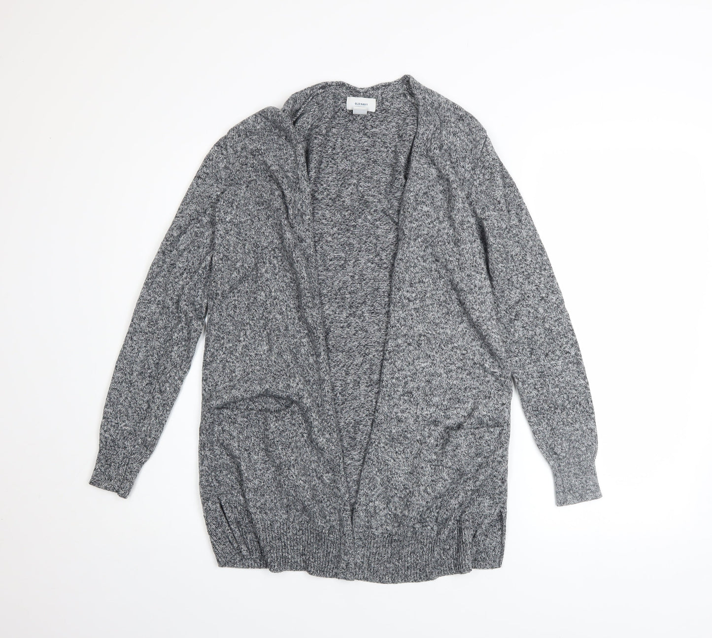 Old Navy Women’s Grey Knit Open Front Long Sleeve Cardigan XS