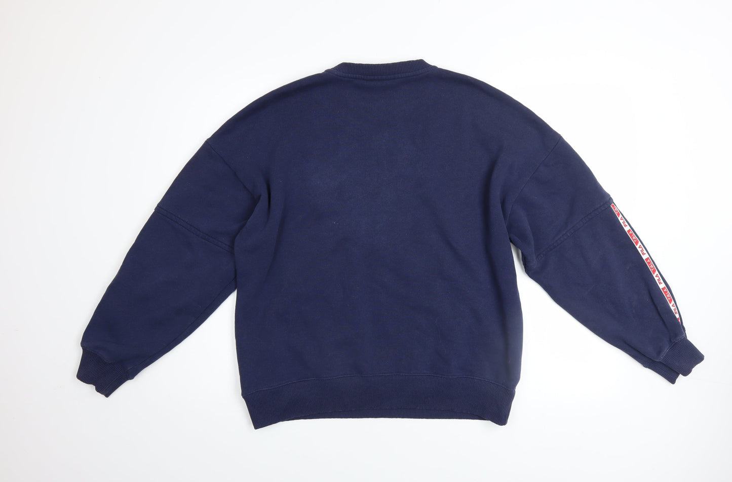 Fila Men's Blue XS Crew Neck Pullover Sweatshirt