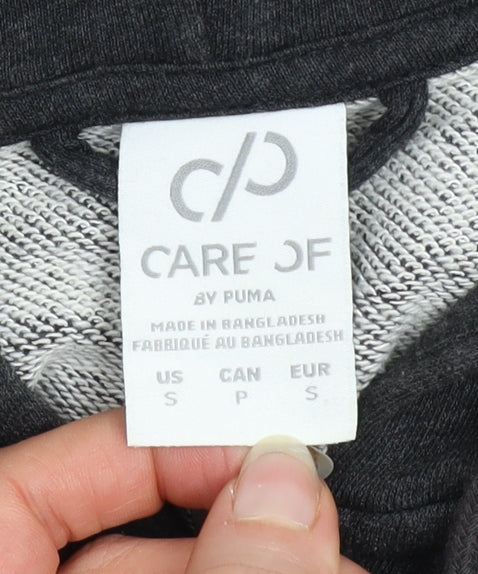 Puma Men’s Black Full Zip Hoodie Size S Regular Fit