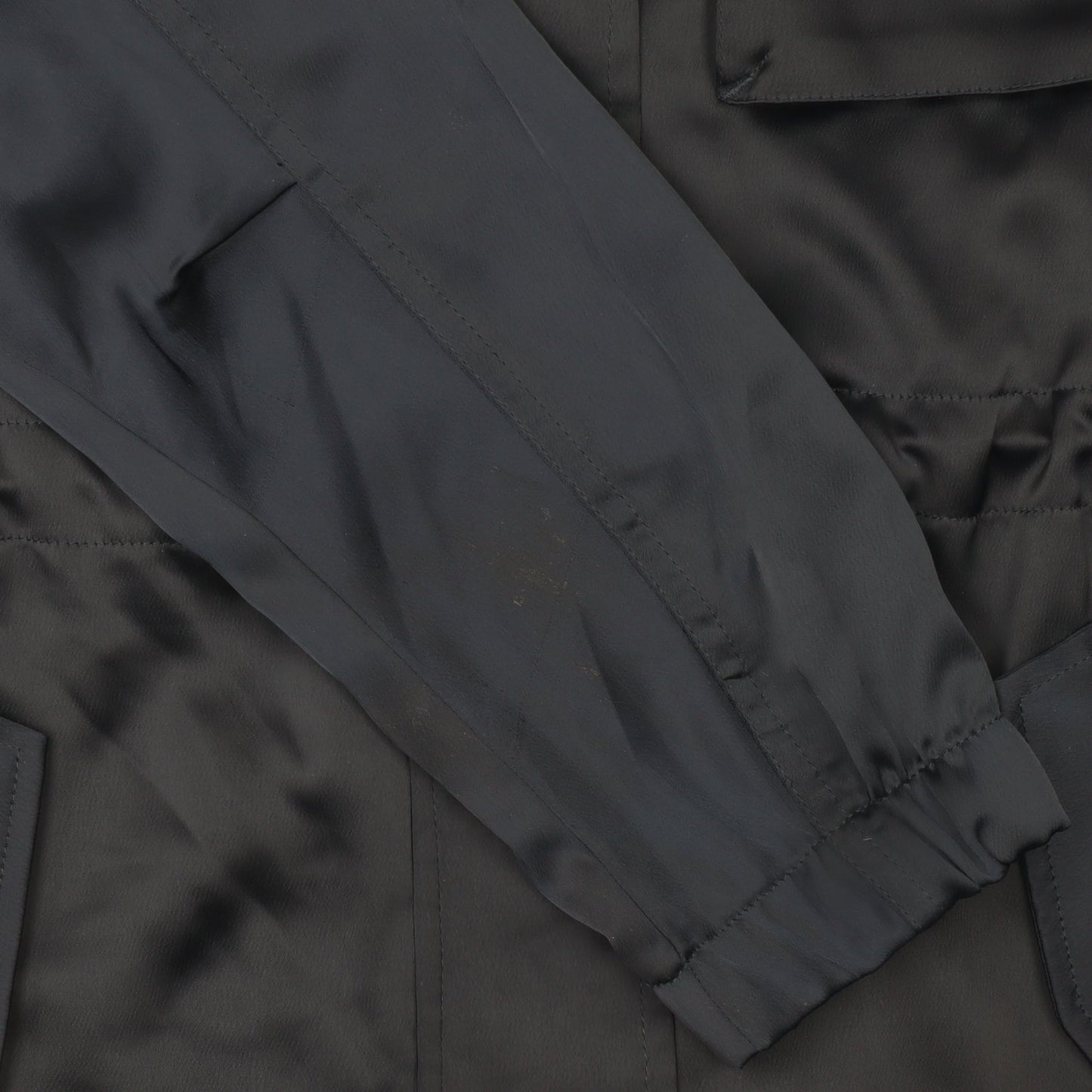 Next Women’s Blue Military Style Mid-Length Jacket Size 10