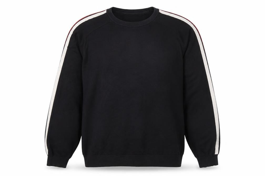 Jasper Conran Men’s Black XL Cotton Crew Neck Jumper