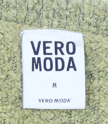 Vero Moda Women’s Green Crew Neck Long Sleeve Knit Jumper Size M