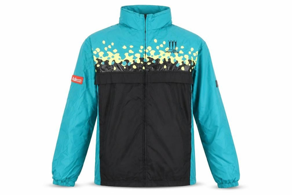 George Men’s Blue Windbreaker Jacket S Manchester 2002 Commonwealth Games