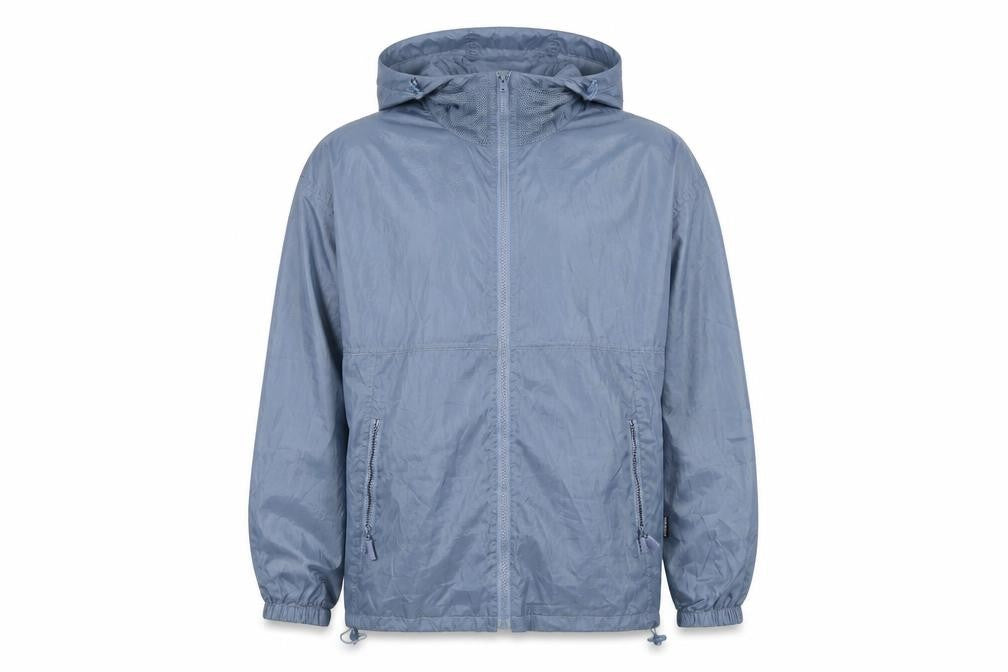 Mountainpack Men's Blue M Hooded Lightweight Windbreaker Jacket