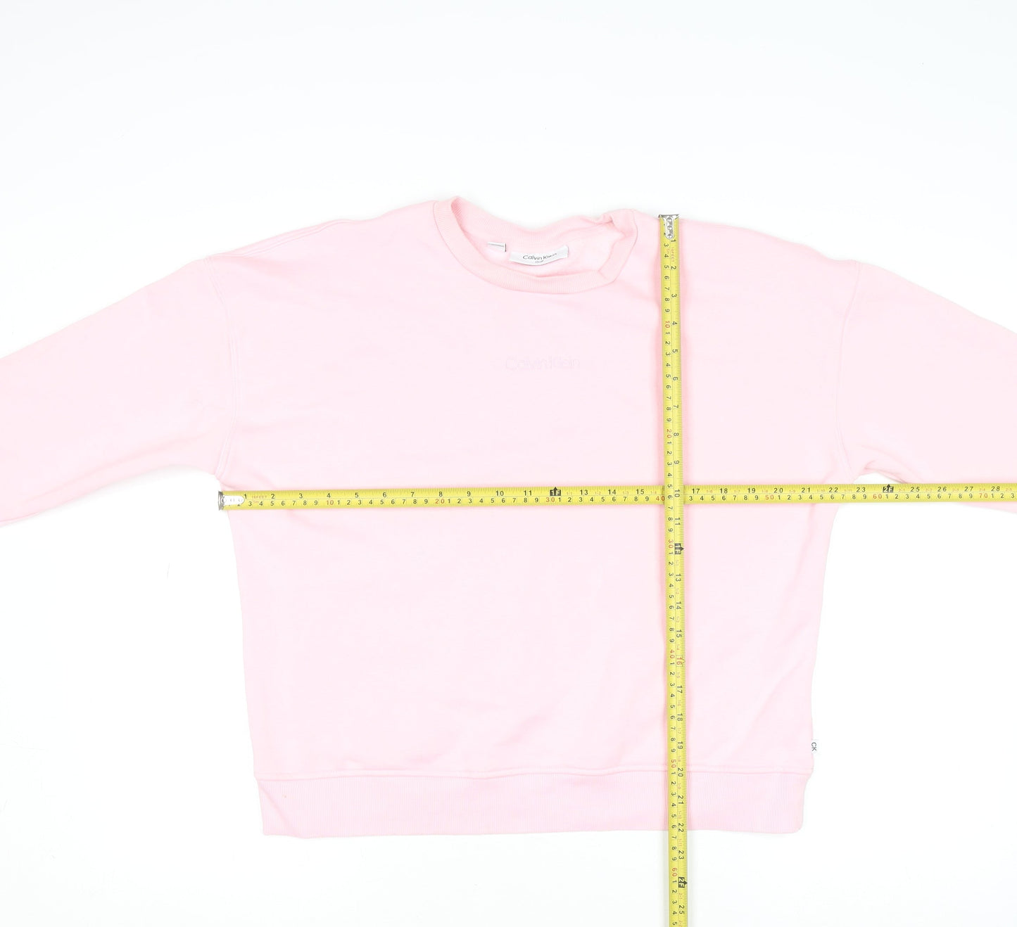 Calvin Klein Golf Women's Pink Crew Neck Pullover Sweatshirt M