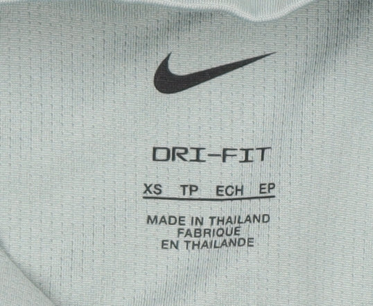 Nike Women's Green Dri-FIT 1/4 Zip Track Jacket XS
