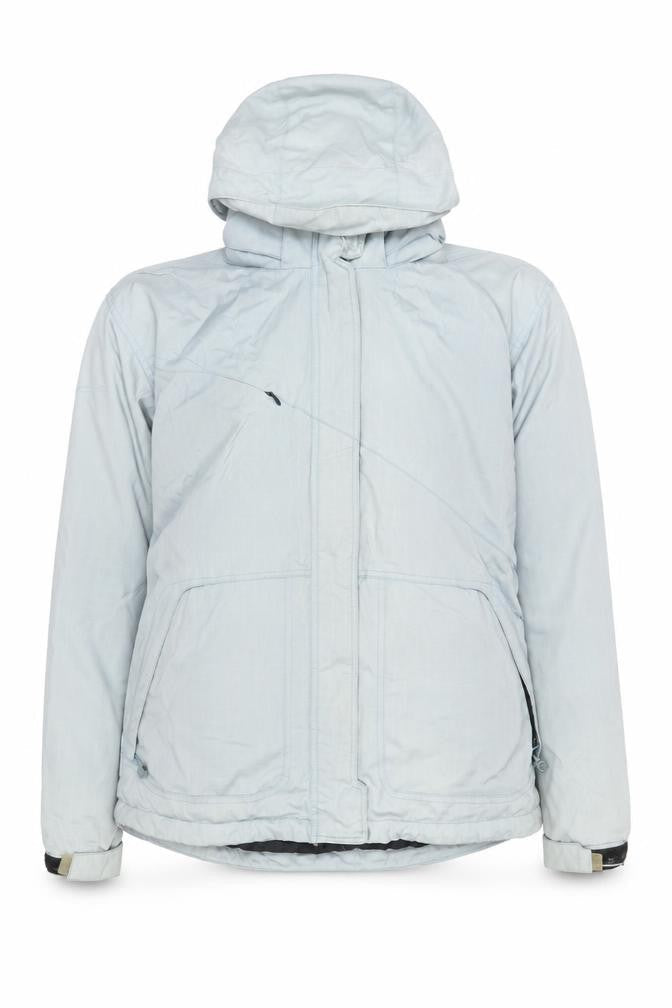 Ripzone Womens Blue Ski Jacket L Hooded Waterproof Coat