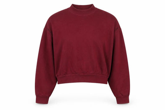 Kooples X Sport Women's Red Relaxed Fit Cotton Sweatshirt Size 2