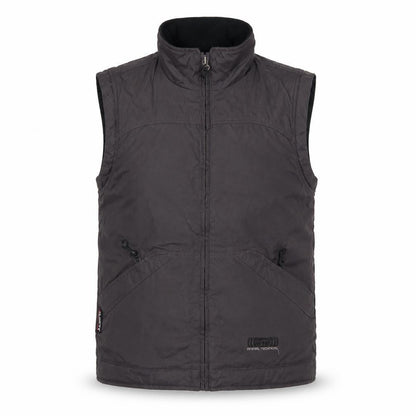 Animal Men's Grey Technical Softshell Bodywarmer Waistcoat S
