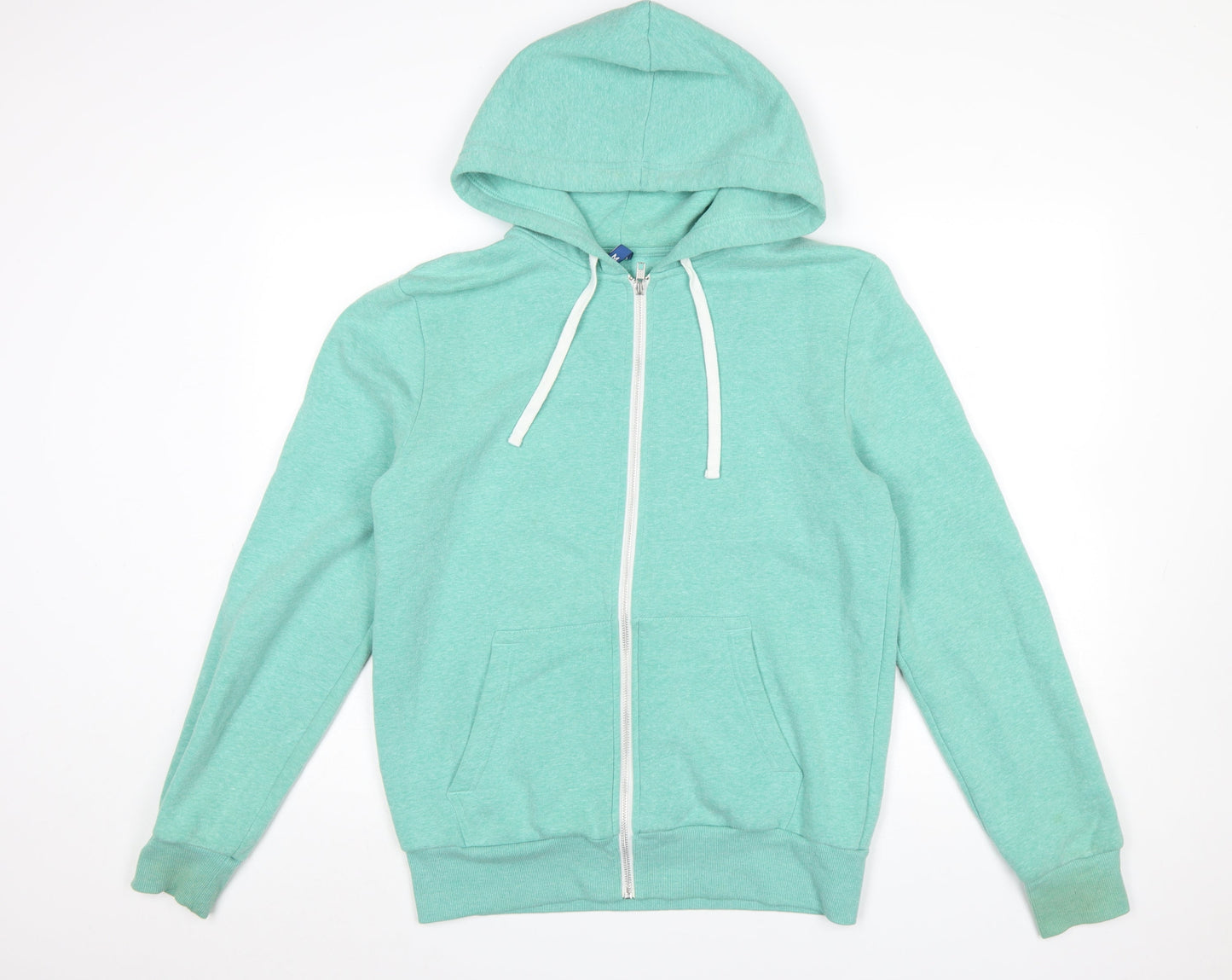 H&M Divided Men's Green Full Zip Hoodie Size M