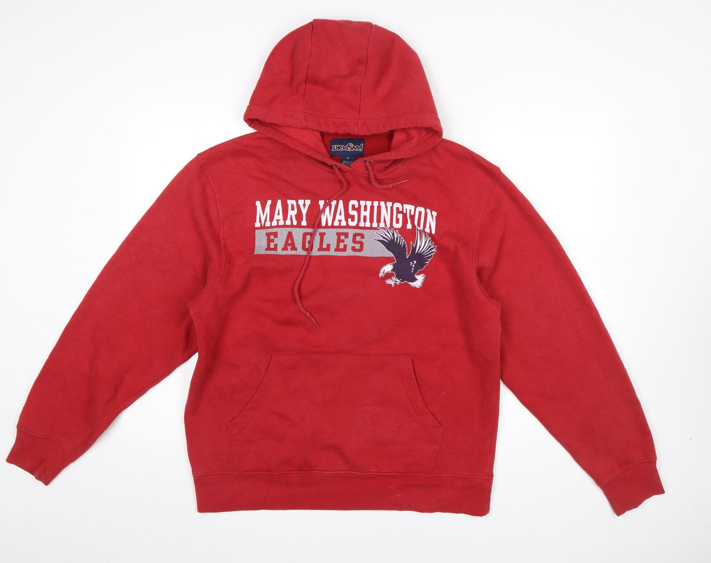 Jansport Red Mary Washington Eagles Hoodie Womens M Cotton Blend