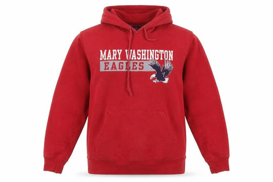 Jansport Red Mary Washington Eagles Hoodie Womens M Cotton Blend