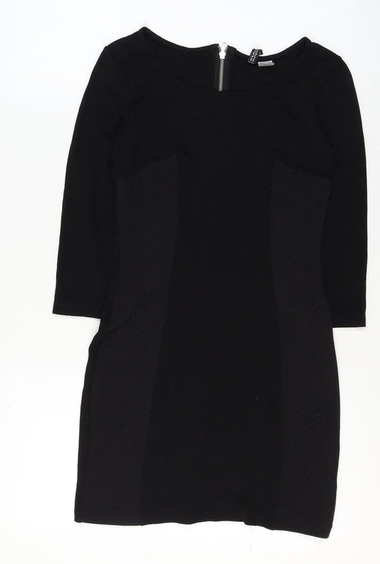 Divided by H&M Women’s Black Bodycon Short Dress Size 8