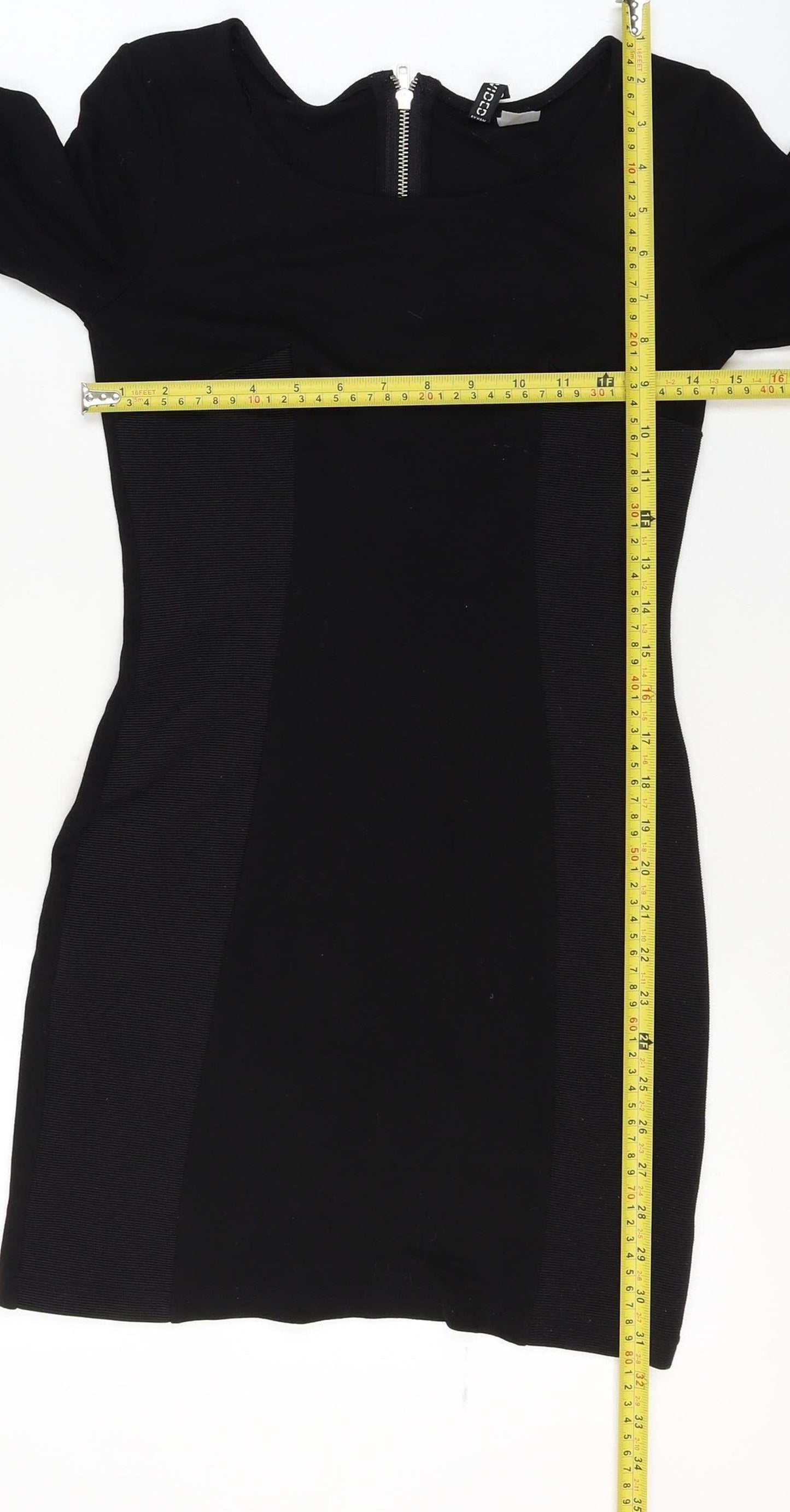 Divided by H&M Women’s Black Bodycon Short Dress Size 8