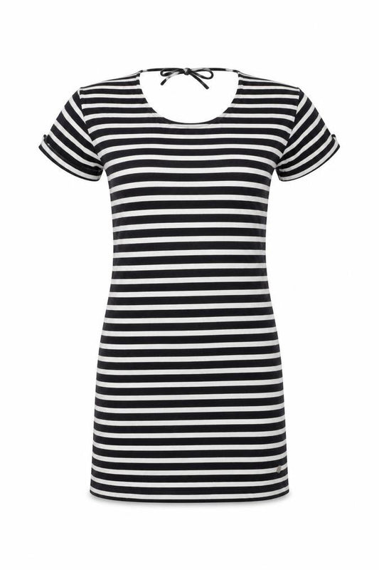 L.O.G.G. Women's Multicoloured XS T-Shirt Dress Nautical Cotton