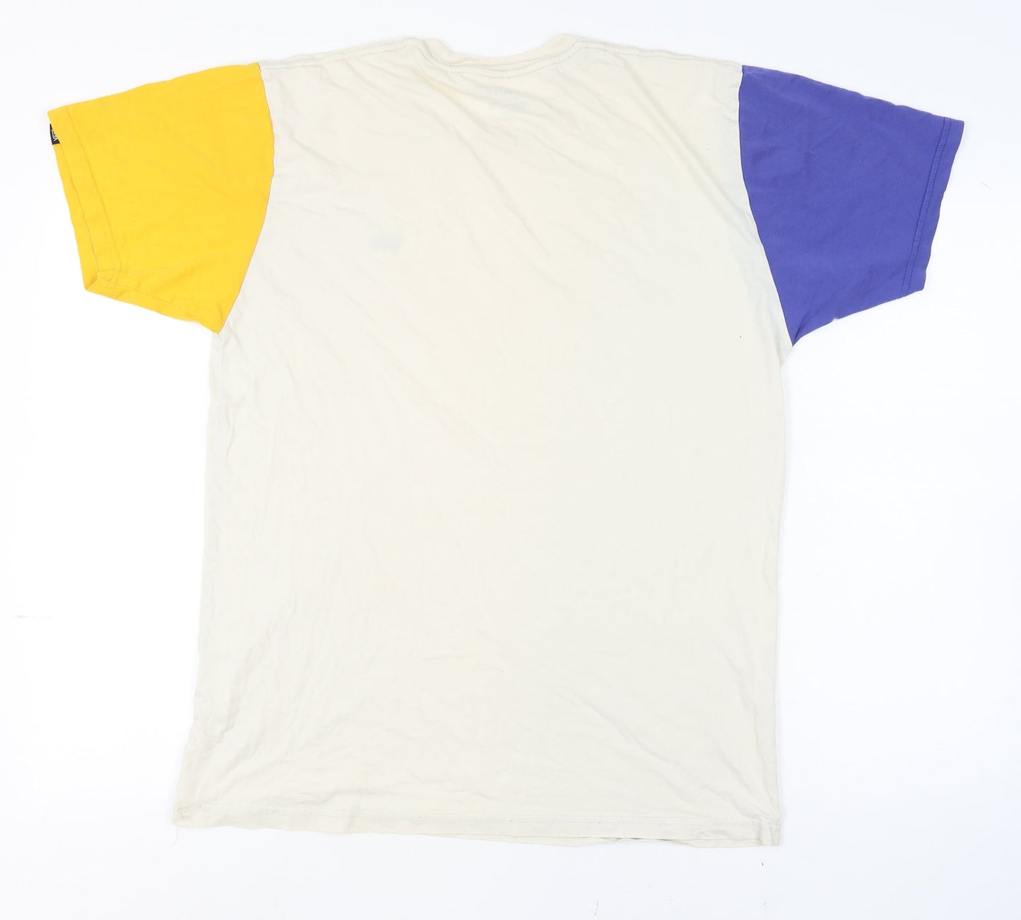 Vans Men's Multicoloured Cotton Crew Neck Classic Fit T-Shirt Size L