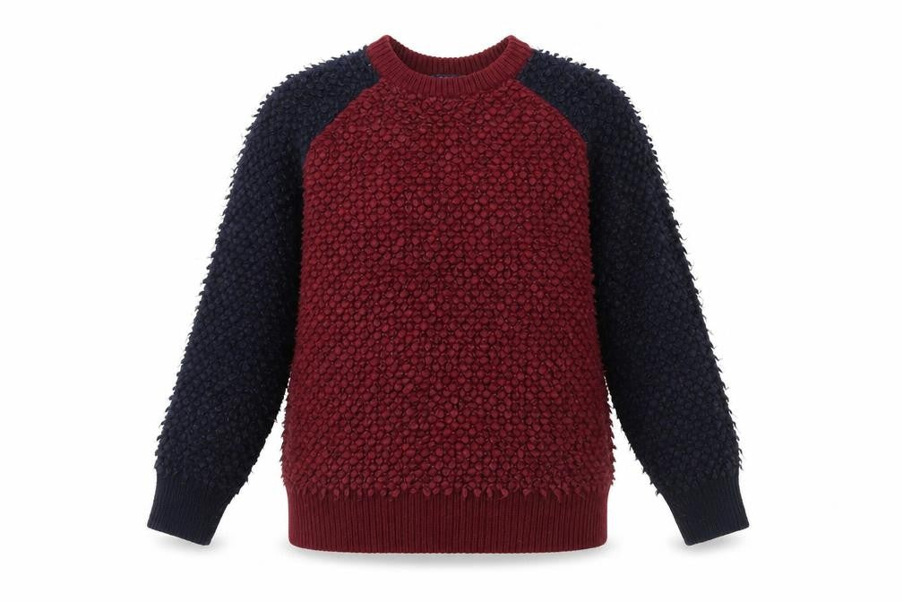 Next Women's Red Crew Neck Chunky-Knit Jumper Size 8