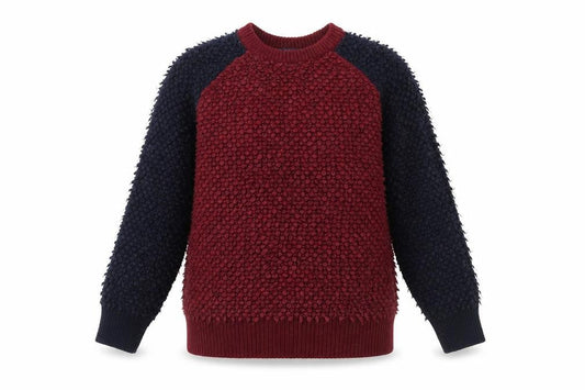 Next Women's Red Crew Neck Chunky-Knit Jumper Size 8