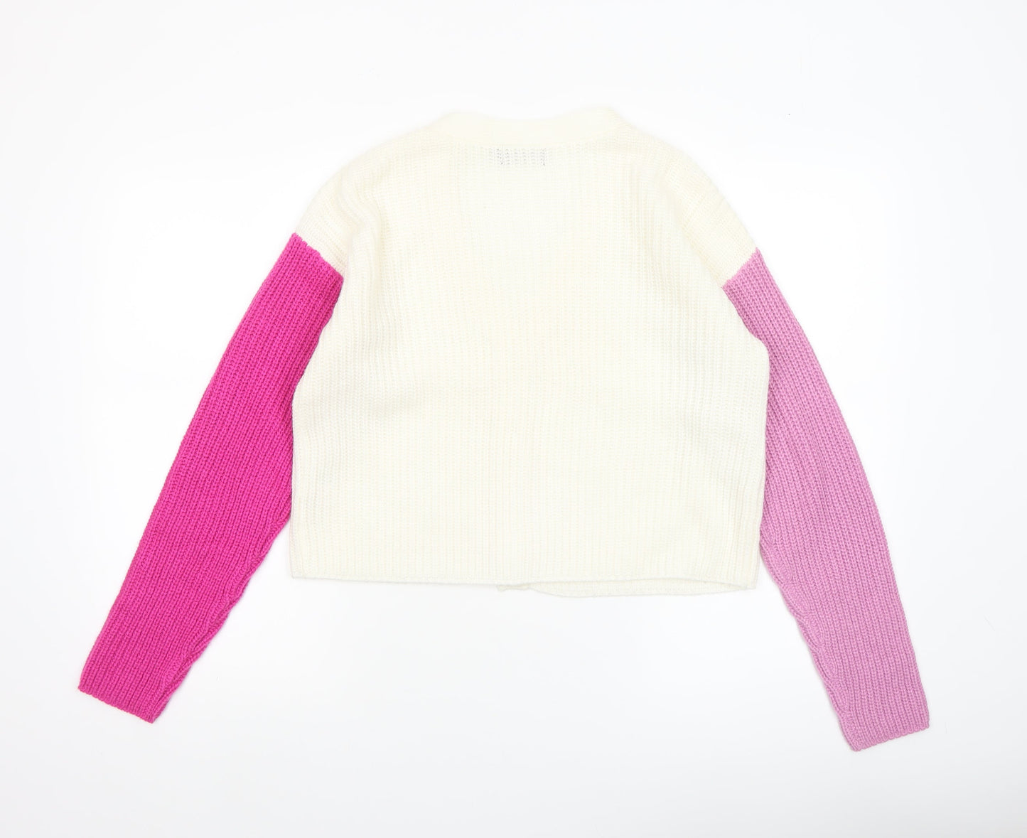 PrettyLittleThing Women’s Multicoloured Small V-Neck Cardigan