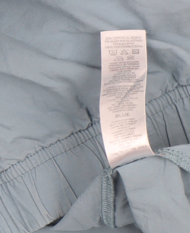Carolyn Donnelly The Edit Women Blue XL Bubble Hem Casual Dress